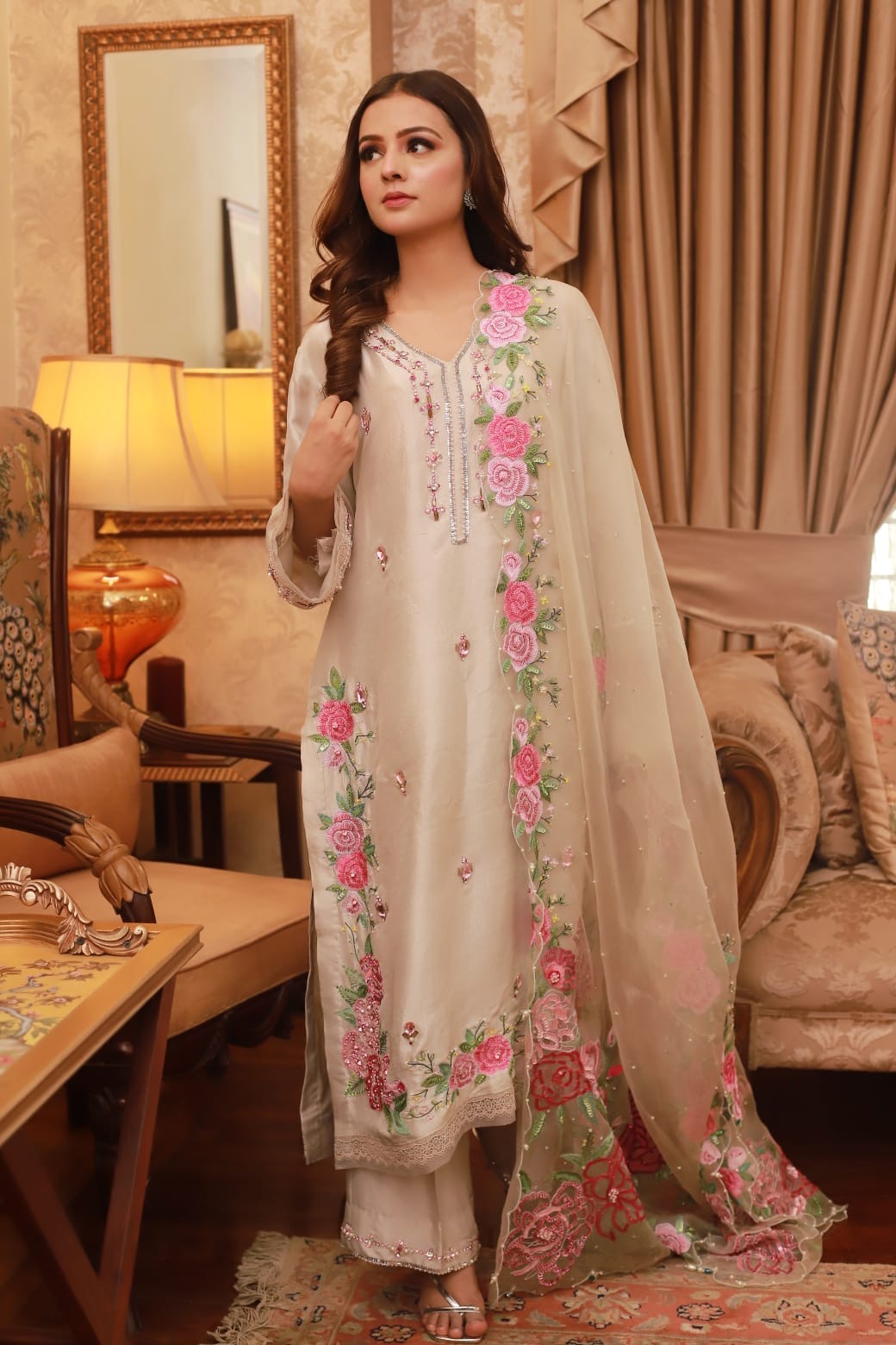 Banafsha Pashmina Stole